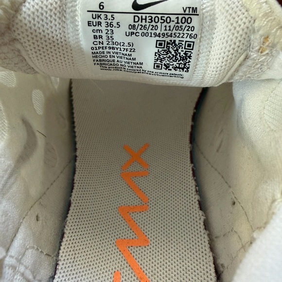 Nike Air Max 270 Cream and Tan Sneakers - Picture 6 of 7